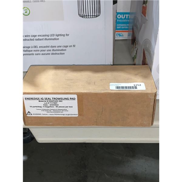 Eneredge IG Seal Troweling pads 50pc box