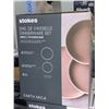 Image 2 : NEW Stokes Dinnerware Set of 12 Earth Mica