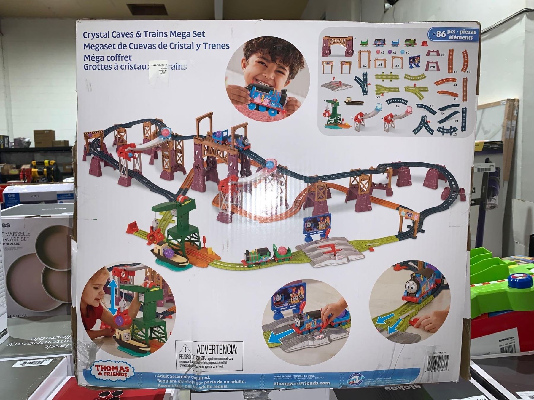Cave Train Thomas & Friends Crystal Caves & Trains Mega Set
