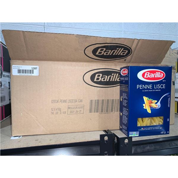 Barilla Penne Lisce Pasta 12 x 410g