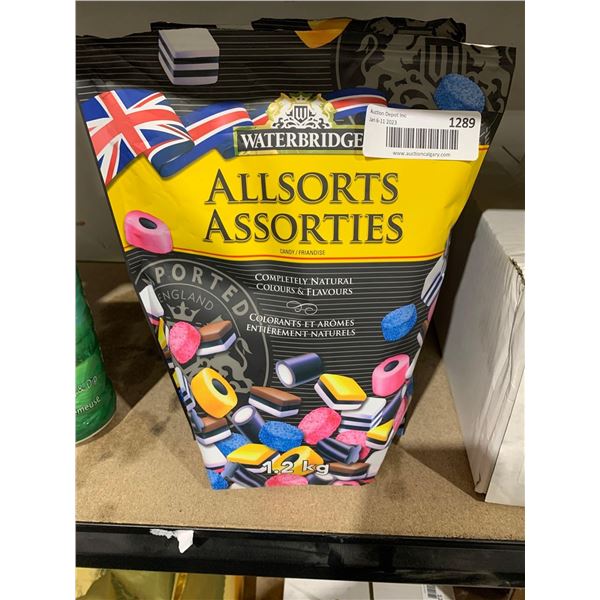 Waterbridge Allsorts Candy 1.2KG