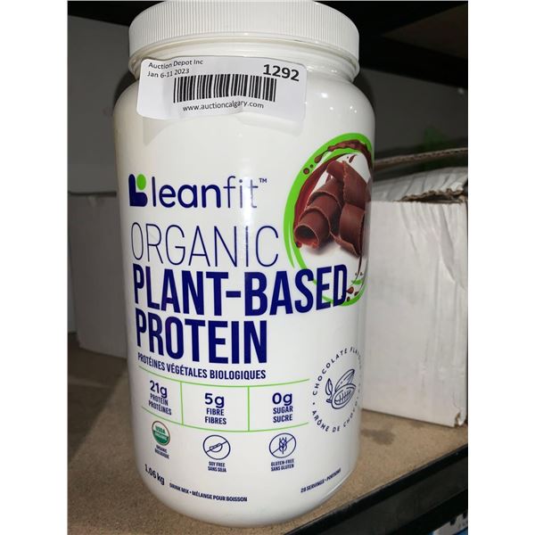 LeanFit Organic Plant-Based Protein Chocolate 1.06kg