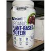 Image 1 : LeanFit Organic Plant-Based Protein Chocolate 1.06kg