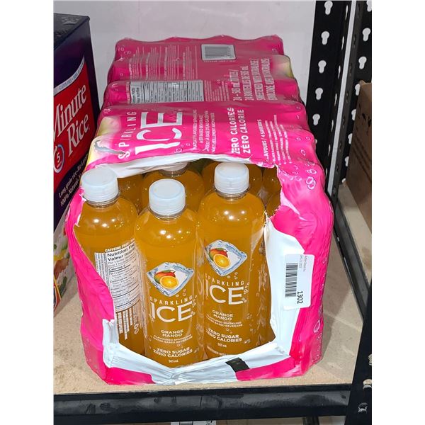 CASE Of Sparkling Ice 4 flavor  Zero Sugar 53ml x 24