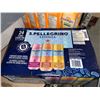 Image 1 : CASE of S.Pellegrino Essenza 24 x 330ml  Cans Assorted flavors