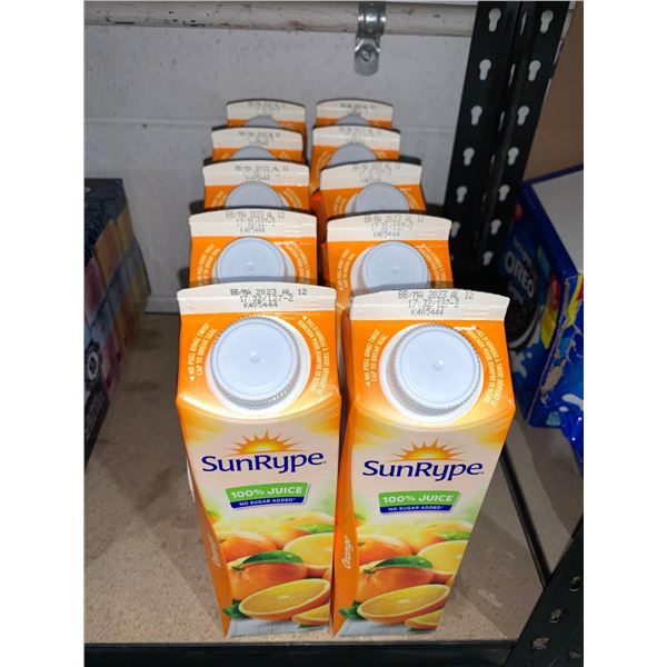 SunRype 100% Orange Juice 10 x 900ml