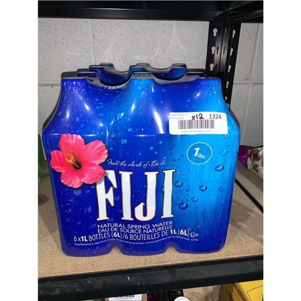 Fiji Natural Springs Water 12 x 1L