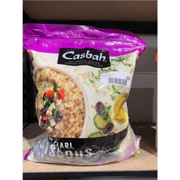 Casbah Toasted Pearl Couscous 5lb