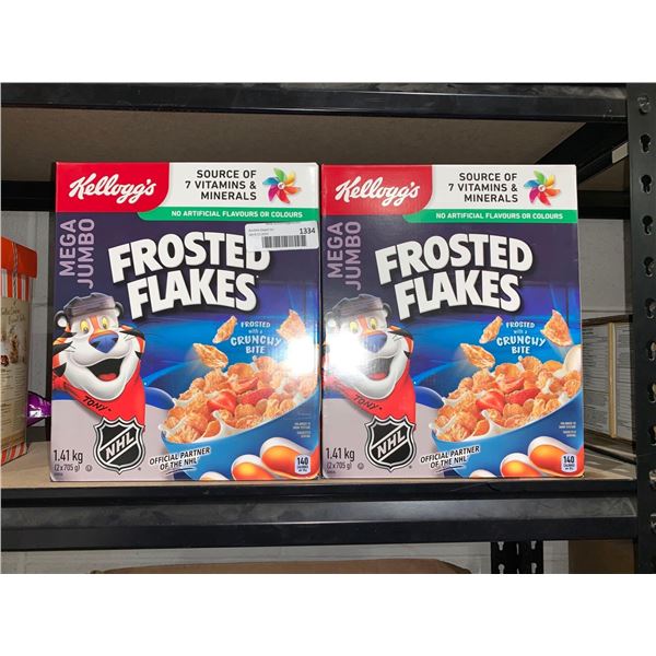 Kellogs Frosted Flakes Mega Jumbo Pack 2 boxes x 1.41kg