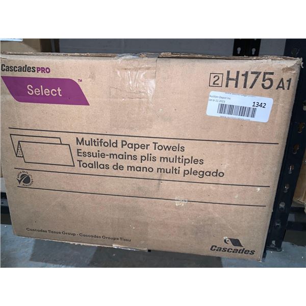 Cascade Pro Select Multifold paper Towels 4000pcs