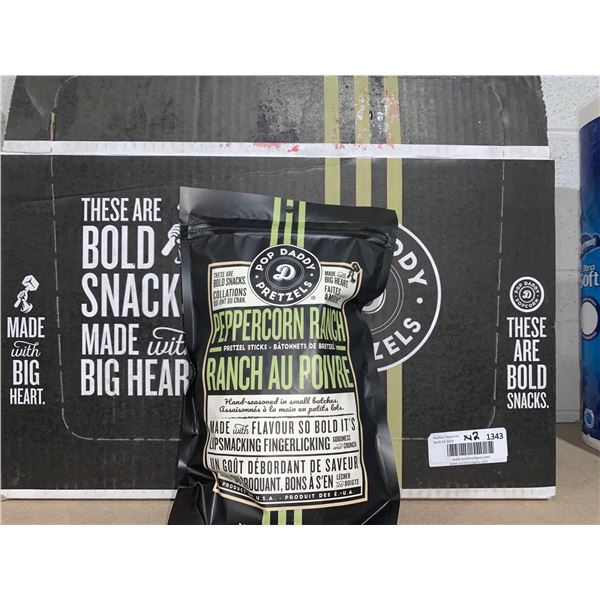 Pop Daddy Peppercorn ranch Pretzel Sticks 12 x 212g