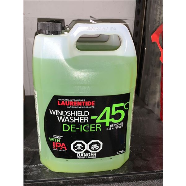 Laurentide Windshield Washer Fluid De-Icer -45 4 x 3.78L