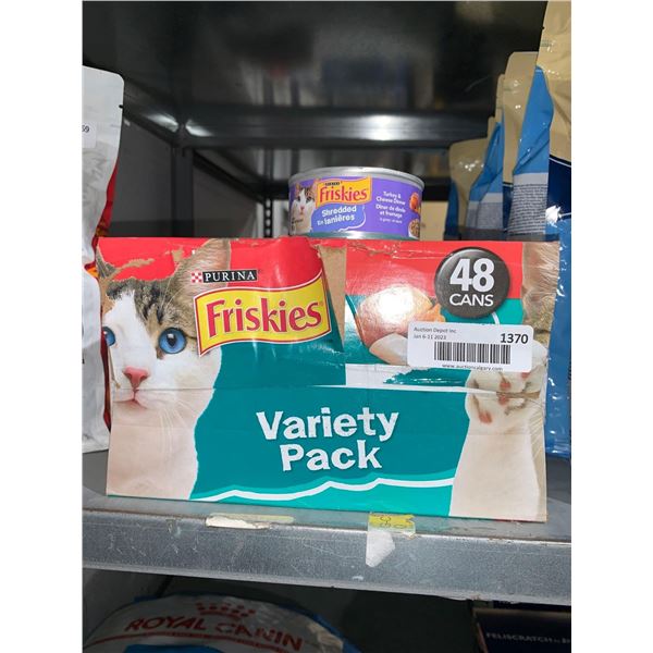 Case of Friskies Variety Pack Cat Food 48 Cans