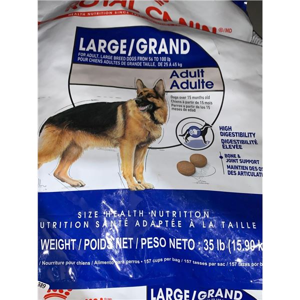 Royal Canin Large Adult Breed 56-100lbs 35lb Bag