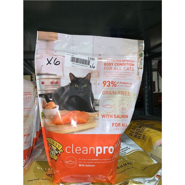 Dr.Elsey's CleanPro Wild Salmon Cat Food 2lb bag x 6bags