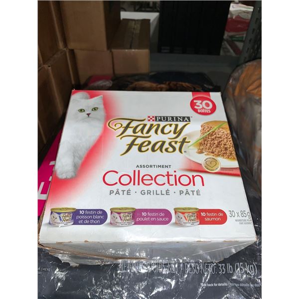CASE of Fancy Feast Variety Pack 30 x 85g
