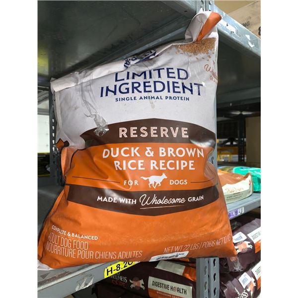 Limited Ingredients Duck & Brown Rice Dog Food 22lbs