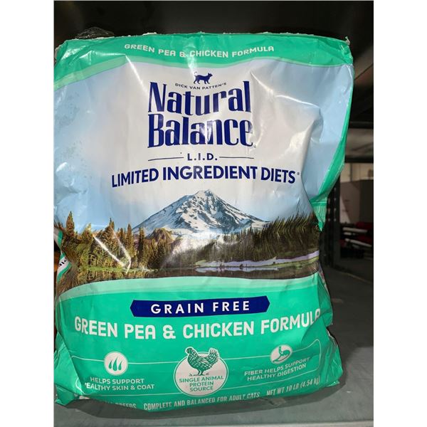 Natural Balance Limited Ingred Diet Green pea & Chicken 10lb bag
