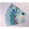 Image 1 : HSBC, 2018, $20, 5 pcs of fancy S/N, including 833999 & 834000. UNC condition