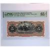Image 1 : Costa Rica, ND (1901 -08), 5 Colones, C33909 PMG 65EPQ Remainder.