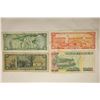 Image 2 : 4 BANK OF PERU BILLS. 5 ORO,10 ORO,50 ORO&1000 ORO
