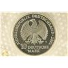 Image 2 : 2001-G GERMAN SILVER PROOF 10 MARK IN