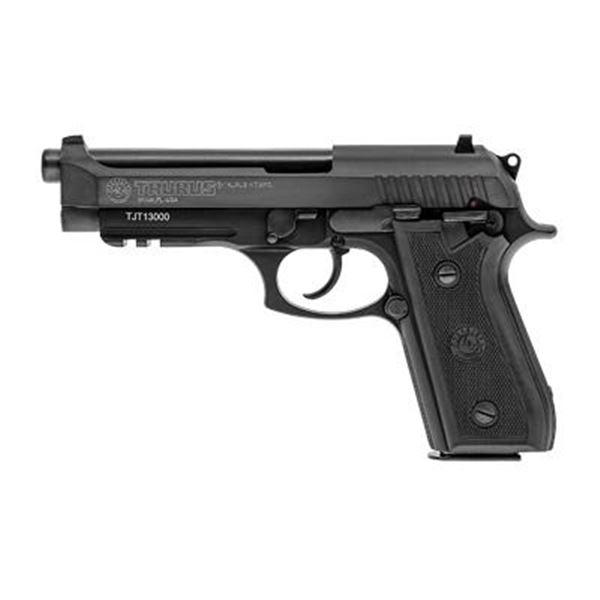 TAURUS PT92 9MM 5" 17RD BLK RUBBER