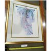 Image 1 : Japanese Kimono - Framed Painting
