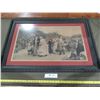 Image 1 : Georgian Town Wedding - Framed Painting