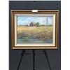 Image 1 : Oil on Acrylic Farmhouse (Framed)