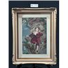 Image 1 : Seated Boy Turod Era - Quilted Framed Art