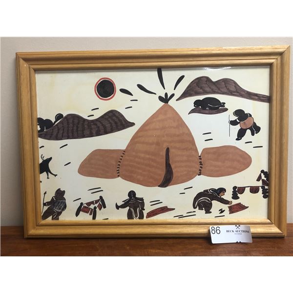 Framed Indigenous Art