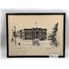 Image 1 : Framed Vintage Art Dedicated To Edmonton