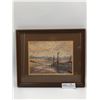 Image 1 : Framed "Early Snow" Painting