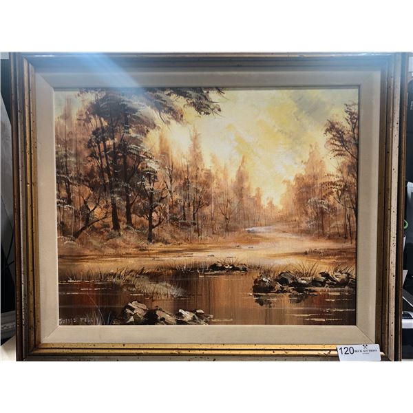 Beautiful Framed Oil Painting