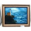 Image 1 : Beautiful Framed Acrylic Painting On Canvas