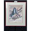 Image 1 : "The Crimson Ribbon" Framed Print by Heidi Choquette 1988