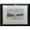 Image 1 : "It May be Sunny But it's Cold" Framed Print by Peter Shostak, signed