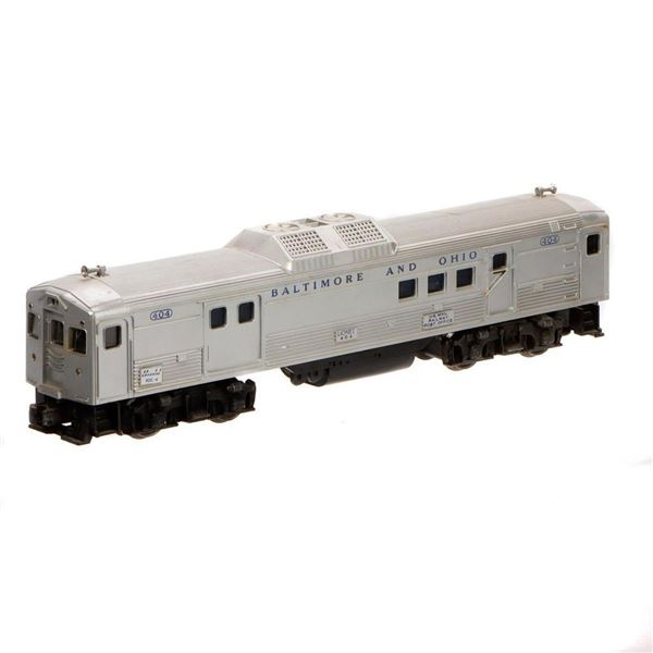 Lionel Postwar 404 Baltimore and Ohio RDC 4 RPO Unit
