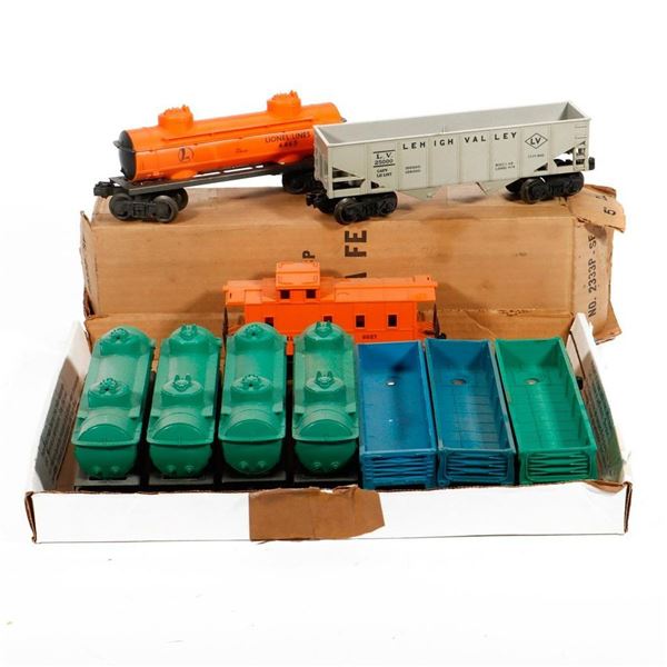 Lionel 10 Freights 6076 (2) 6142 6112 (3) 6045 (2) 6465 6057