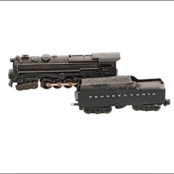 Lionel Postwar PRR Loco 671 & 2671 Restoration candidate.