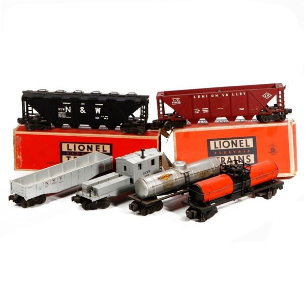 Lionel Postwar 6 Freights 6562 6446-25 6436-25 6315 6555 6419