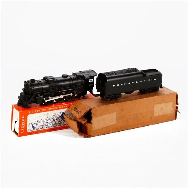 Lionel 637 Loco and 736W Pennsylvania Tender