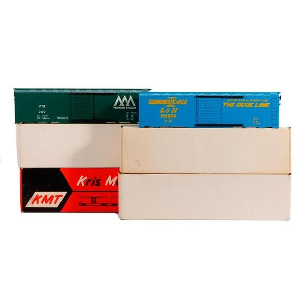 (4) KMT Box Cars