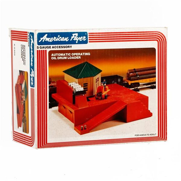 American Flyer by Lionel 4-2300 Oil Drum Loader in original box