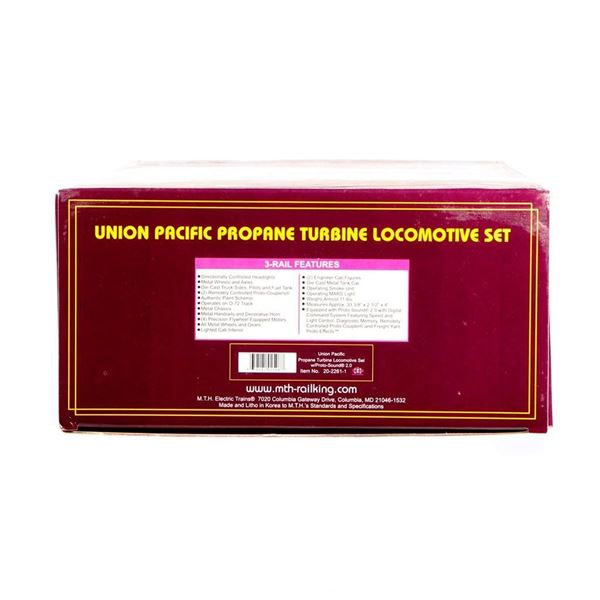 MTH 20-2261-1 UP Propane Turbine Loco Set w Proto Sounds 2.0