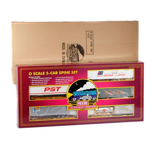 MTH 20-95035 TTUX Spine Car Set - quantity 2