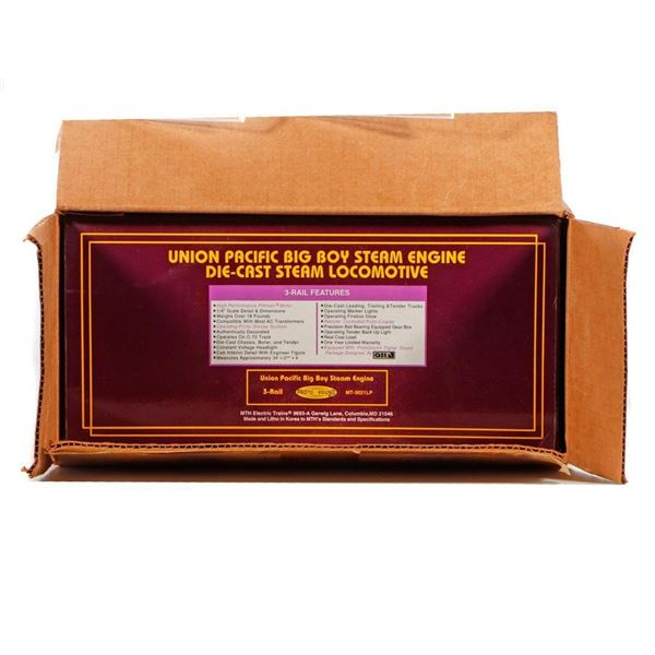 MTH MT-3021LP Union Pacific Big Boy Steam Engine