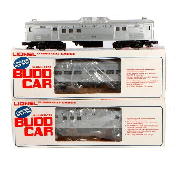 Lionel Budd RDC Units: 8764, 8765, 8765