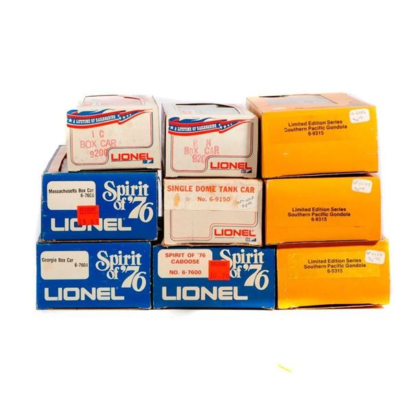 Lionel 9 Freights 6-7604 7606 9209 9150 7600 9200 9315 9315 9315